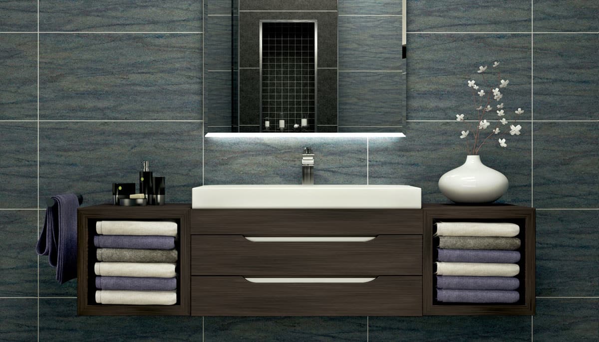 Las últimas novedades en mueble de baño están en nuestra exposición